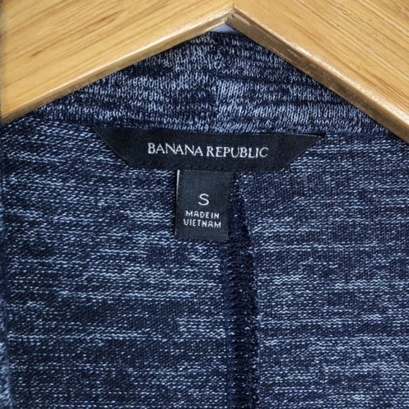 Banana Republic Navy Blue Spacedye Cardigan - Picture 4 of 5